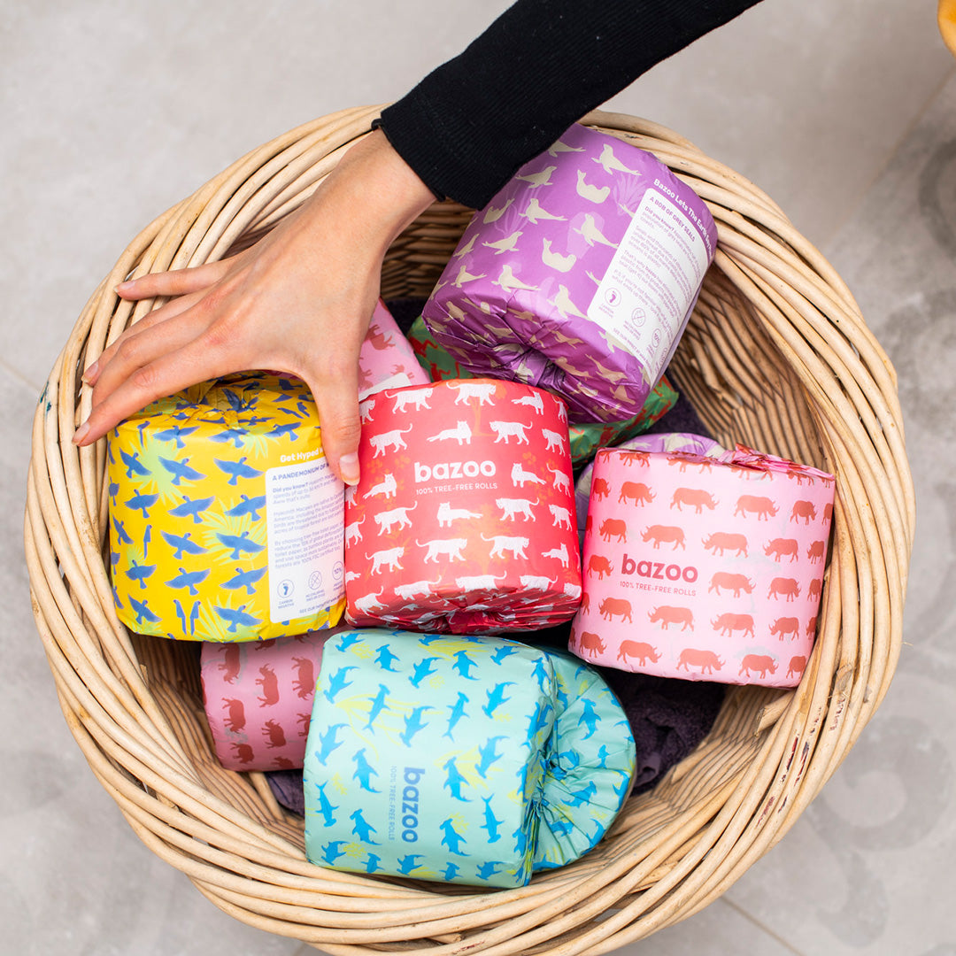 Luxury 100% Bamboo Toilet Paper - Protected Species Range | + Free Gift