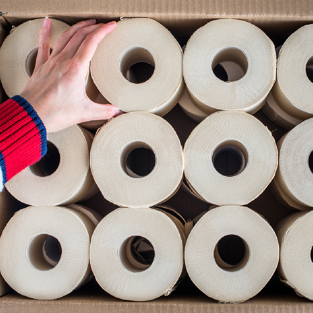 Luxury 100% Unbleached Bamboo Toilet Paper – Naked | + Free Gift