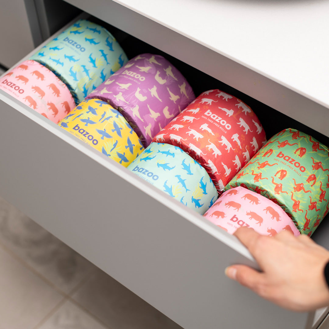 Luxury 100% Bamboo Toilet Paper - Protected Species Range | + Free Gift
