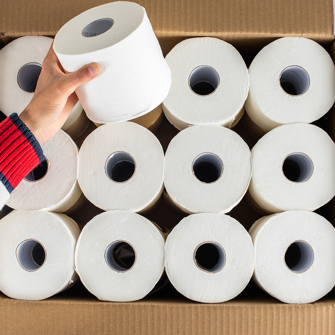 Luxury 100% FSC Certified White Bamboo Toilet Paper | Unwrapped