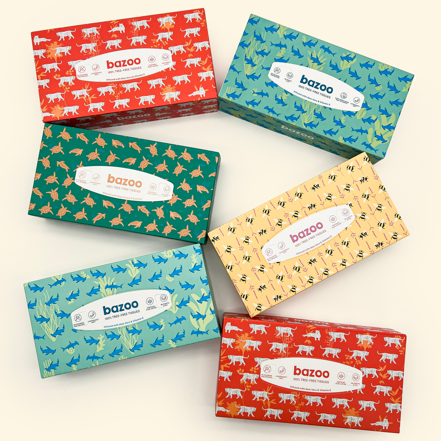 100% FSC Certified Balsam Facial Tissues