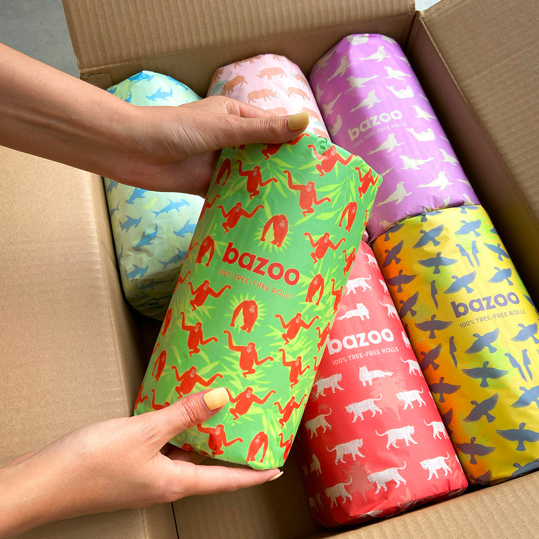 100% Bamboo Kitchen Roll – Protected Species Range
